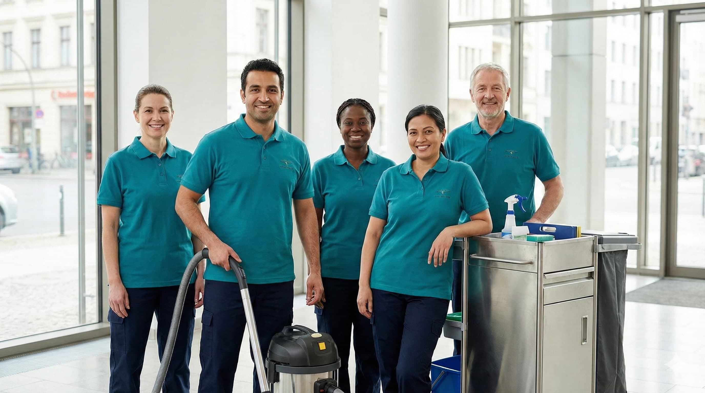 AGL Reinigung professionelles Team